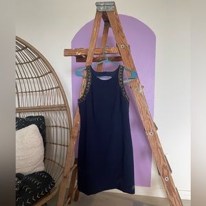 Navy blue Lily Pulitzer shift dress size 6